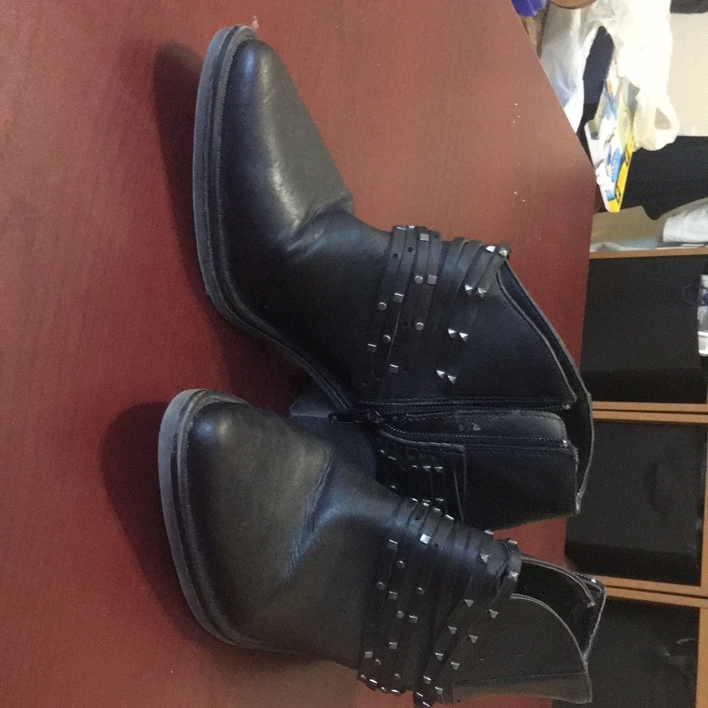 Black booties